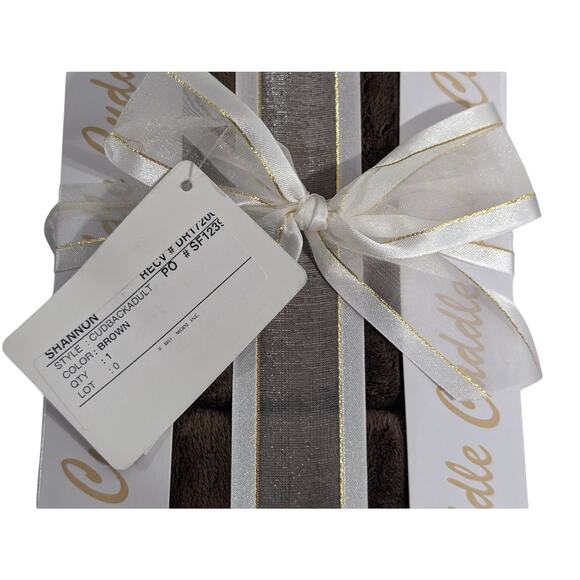 Brown Cuddle Quilt Backing Giftbox by Shannon Fabrics Inc NEW - Picture 4 of 5